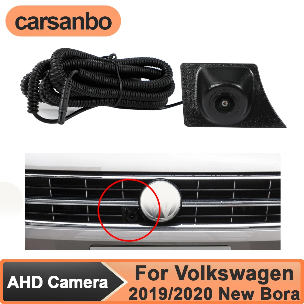

Carsanbo AHD 1080P Car Front View Camera for Volkswagen 2019/2020 New Bora Night Vision 150° Fisheye Waterproof Parking Monitor