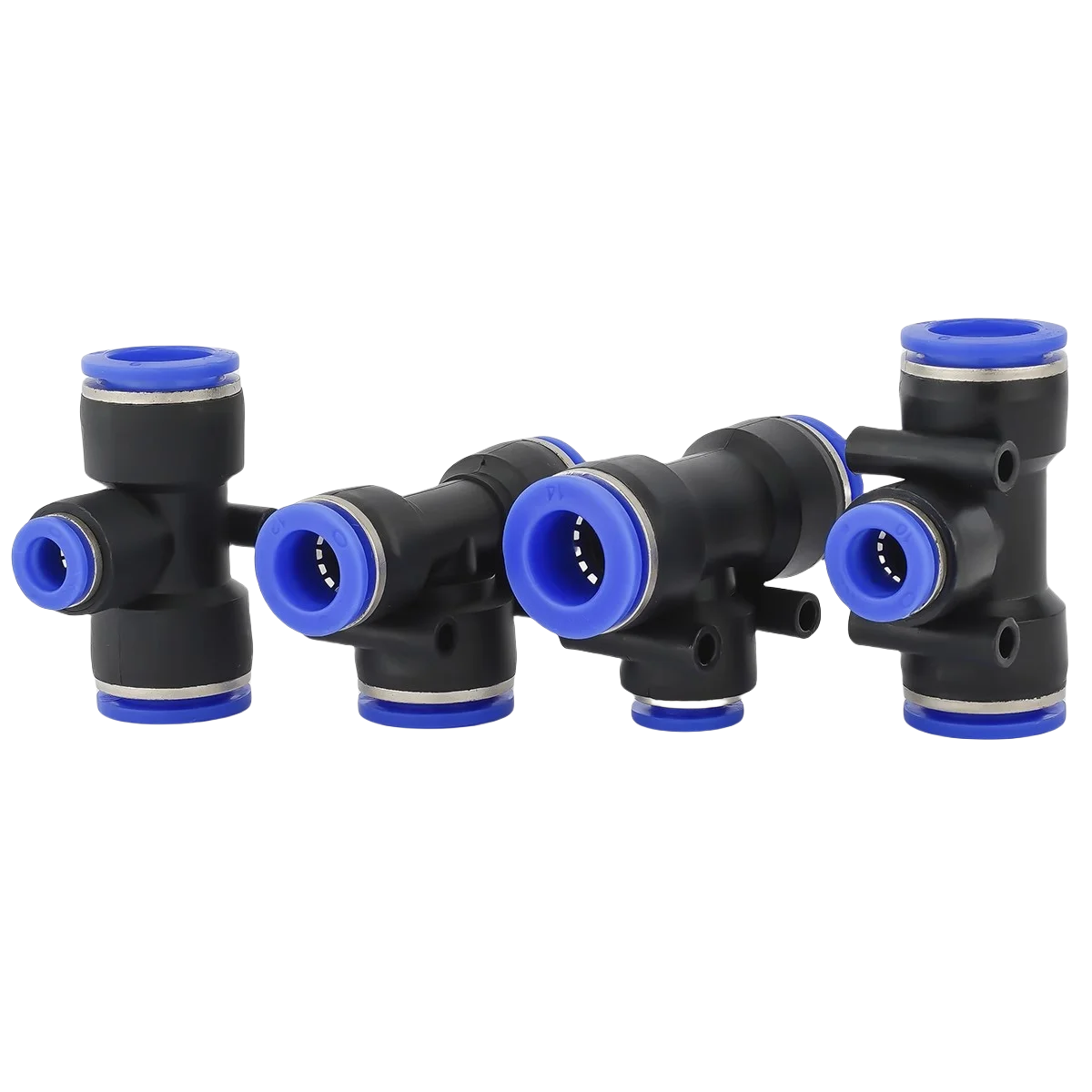 Pipe Fittings Plastic Pneumatic Joint Rapid Propulsion Air Water Connection PEG PW Connection 4 6mm 8mm 10mm 12mm 14mm 16mm Tee