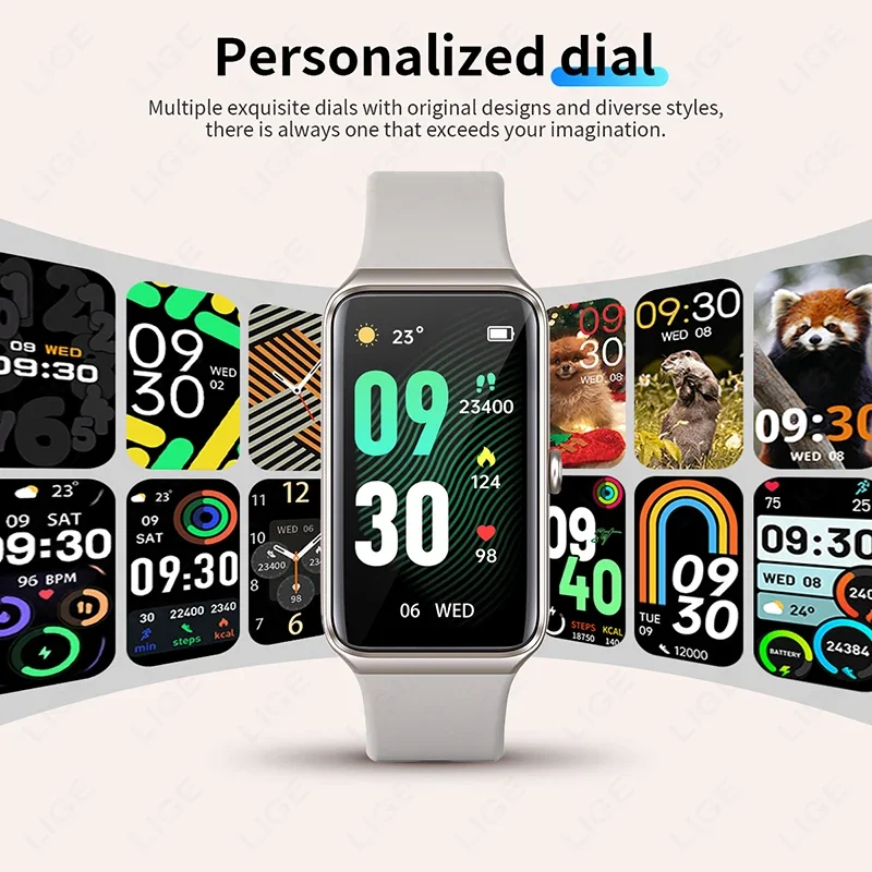 Reloj inteligente Xiaomi 2025, pulsera deportiva para mujer, termómetro, Monitor de salud, reloj inteligente resistente al agua para mujer para Xiaomi