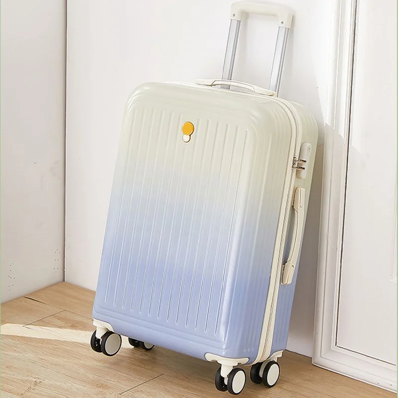 Valise à roulettes de voyage de grande capacité pour hommes et femmes, étui à bagages, ceinture de roue universelle, mot de passe, nouveau, 20 pouces, 24 pouces, 2024