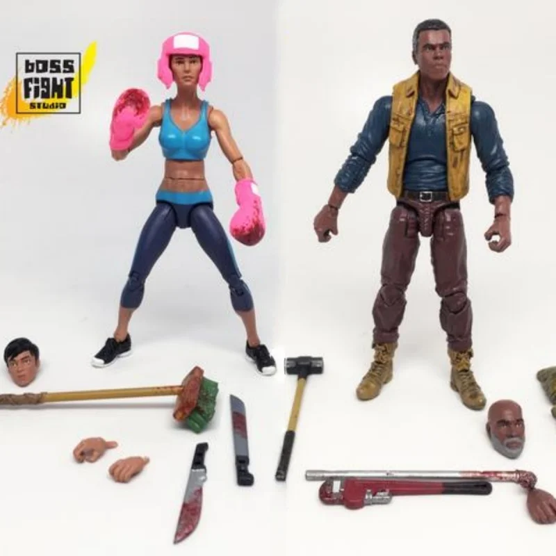 

BFS BATTLEGROUND ZOMBIE-X Series 1/18 Hyper-Dynamic Фигурки — Cyborg Female Brawler / SWAT Survivor / Glow-in-Dark Mutant