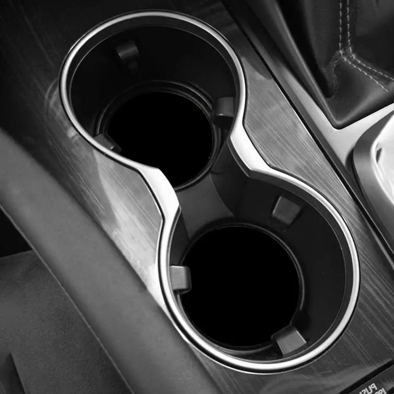Sottobicchieri per auto sottobicchieri in pelle per bevande accessori interni auto antiscivolo resistenti al calore sottobicchiere per auto per donna e