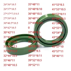 Various sizes Motorcycle Front Fork Damper Oil Seal and Dust Seal For HONDA KAWASAKI SUZUKI YAMAHA BMW Street Dirt Scooter ATV