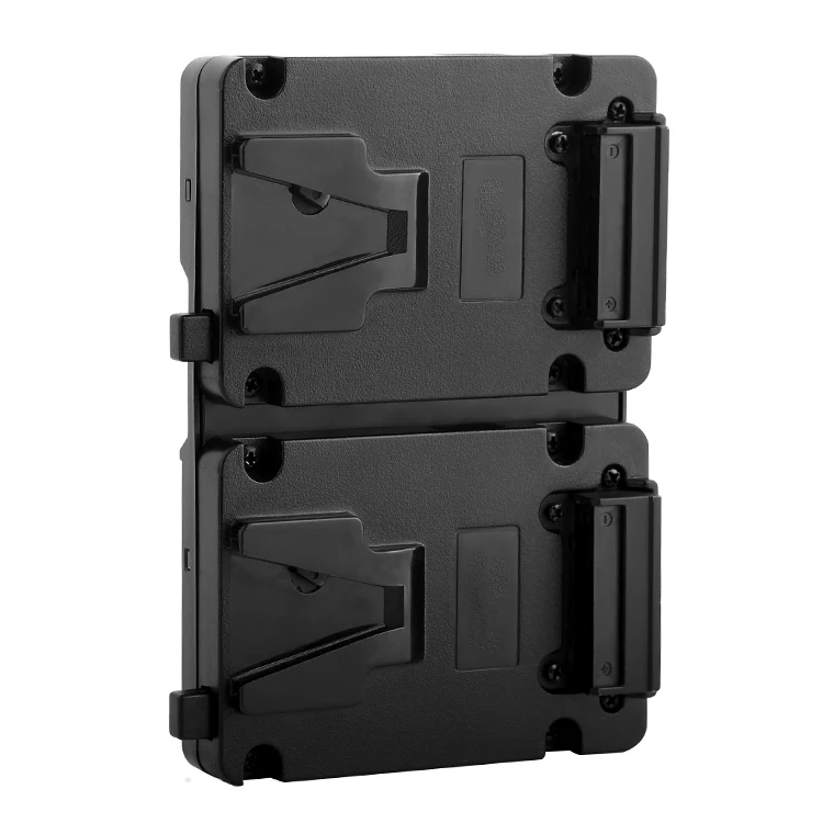 Dual Mini V-Mount Battery Plate Hot-swap Adapter Plate