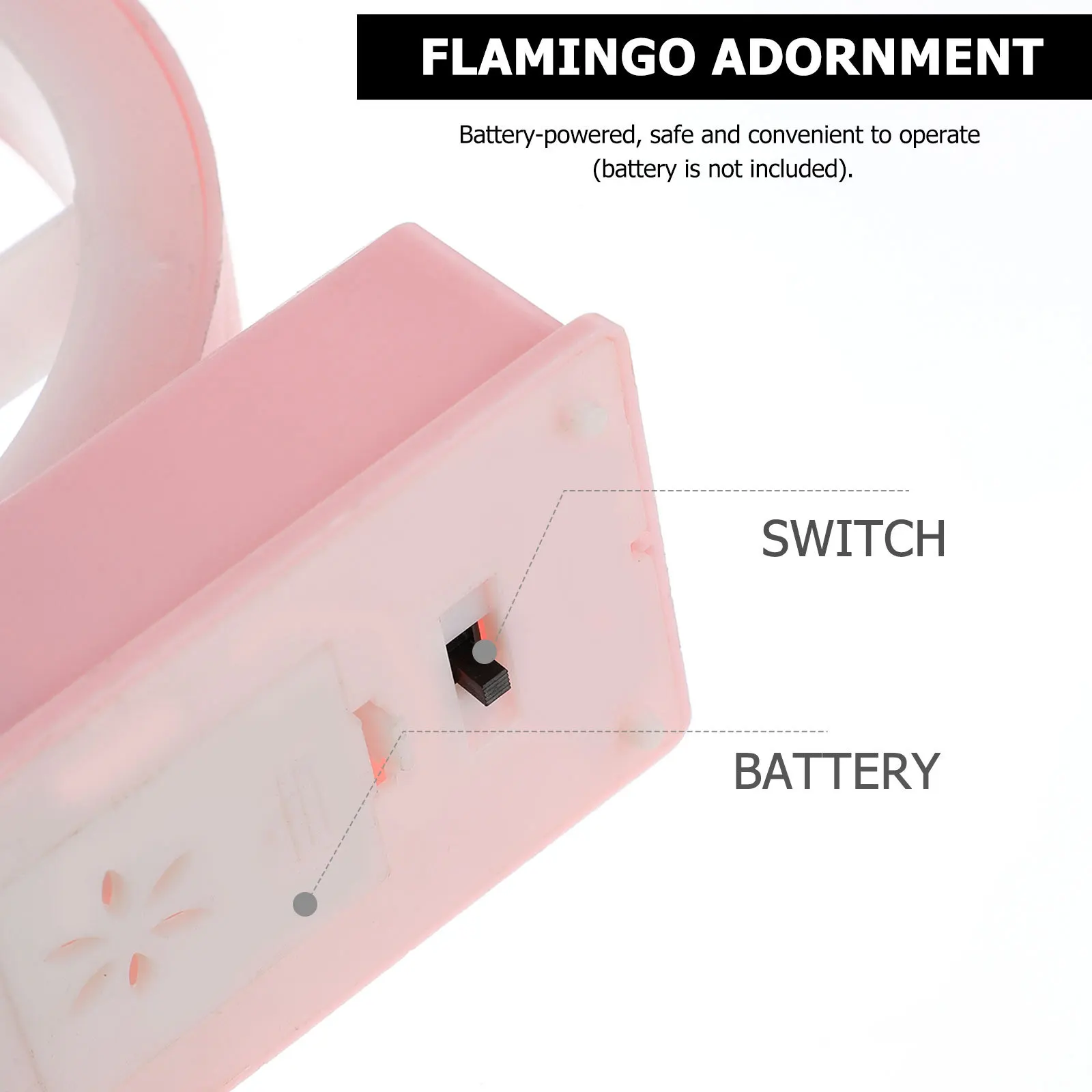 1 قطعة فلامنغو الموسيقى ضوء الليل تعمل هدية التخرج تغذية مصباح الليل ديكور المنزل الجميل