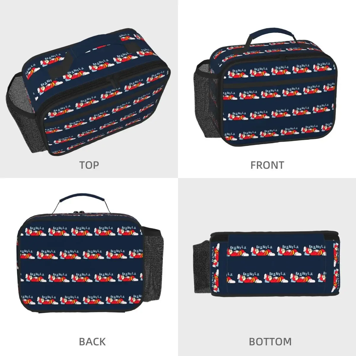 JOLLIBEE HOLIDAYS HYPEBEAST MANILA Insulated Lunch Bag for Women Kids Portable Food Boxes Thermal Lunch Box Tote