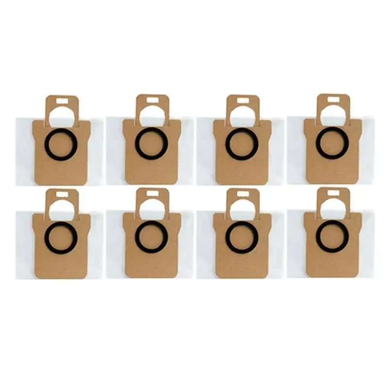 TAIGH-8PCS Spare Parts Accessories Dust Bag For Dreame Bot L30 Ultra Robot Vacuum Cleaner Garbage Dust Bag Dirty Bag