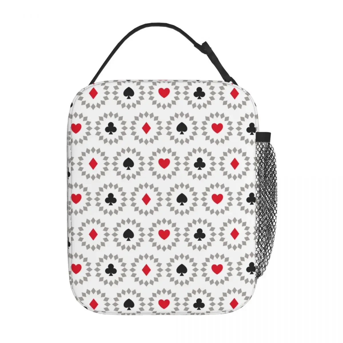 Insulated Lunch Bags Poker Playing Card Product Lunch Food Box Fashion Cooler Thermal Lunch Box For Outdoor