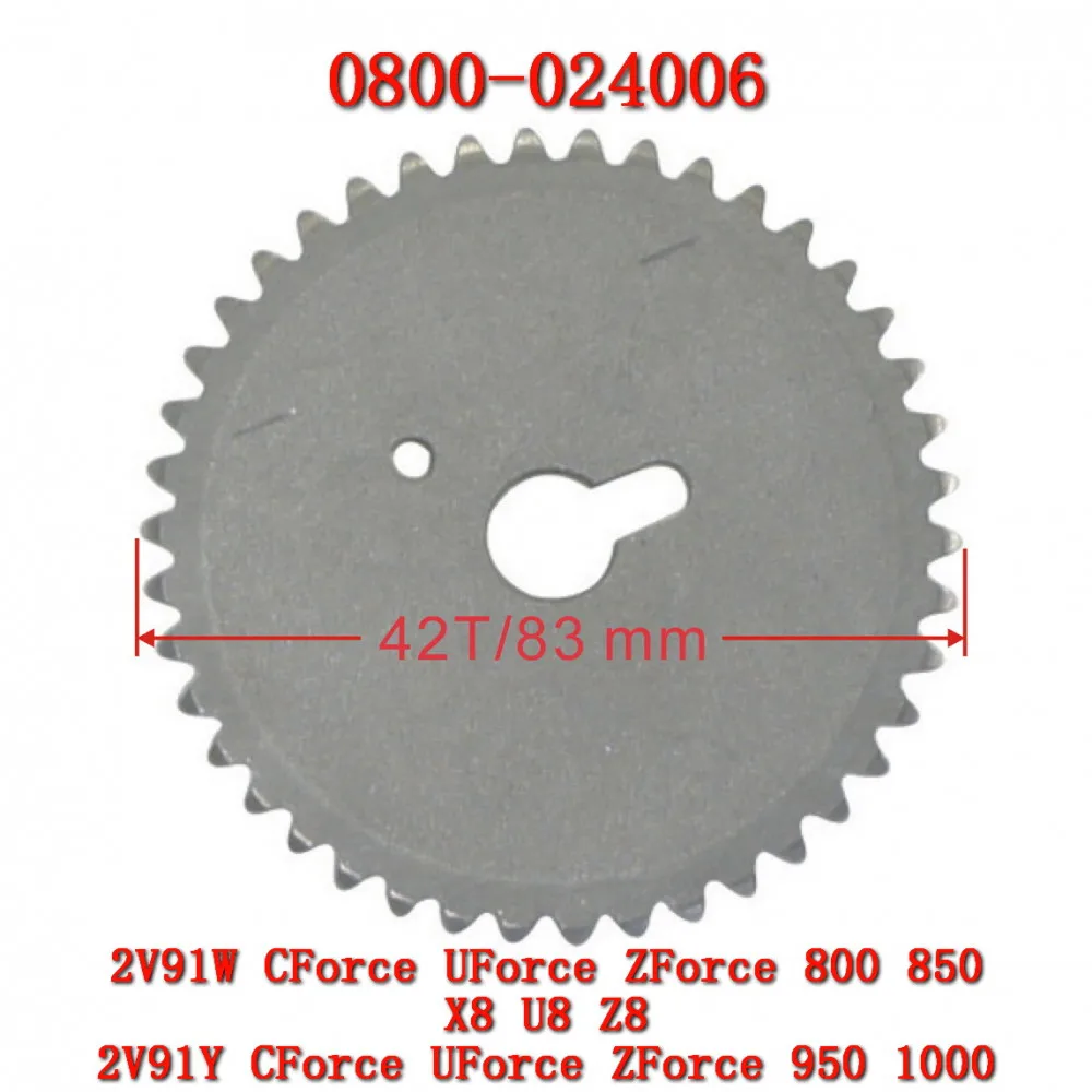 Timing Chain Sprocket 0800-024006 For CFMoto CForce 800 850 ATV SSV UTV Accessorie CF ZF UF 800XC 850XC CF850 AU AZ SU SZ UTR