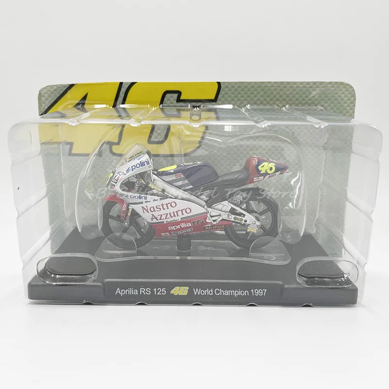 1:18 Diecast Motorcycle Model Toy Aprilia RS 125 World Champion 1997/ Champion 1995 Replica For Collection