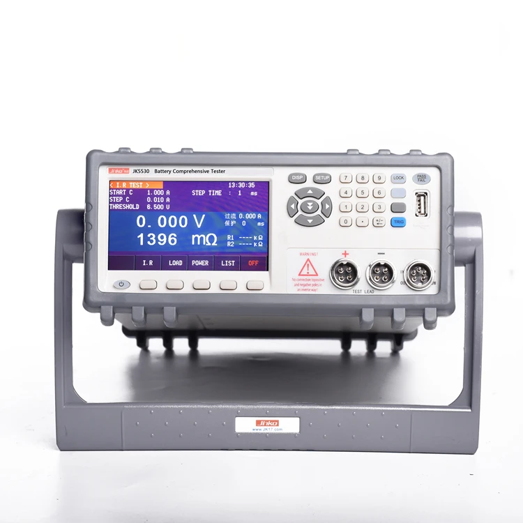 JK5530 Battery Comprehensive Tester Tester for Measuring the Voltage, Internal Resistance, Capacity, Short Circuit,