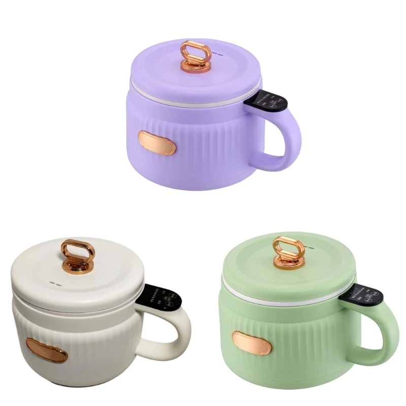 Frigideiras 1.6L fogão portátil antiaderente adequado para dormitórios, escritórios camping