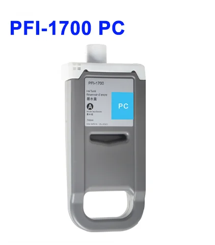 PFI-1700 خرطوشة الحبر مع الحبر الصباغ ، متوافقة لكانون برو 2000 4000 4000s 6000s 2100 4100 6100 ، 700 مللي ، 100% متوافق