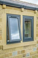 House Used Windows Doors Metal Frame Double Glass Glazed Hurricane Impact Thermal Break Window Aluminum Window Doors and Window