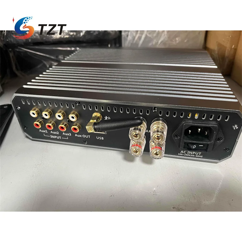 TZT Icepower 100AS2 ستيريو بلوتوث 100 واط HiFi مكبر كهربائي مع NJW1194 تشويه منخفض لعشاق الصوت