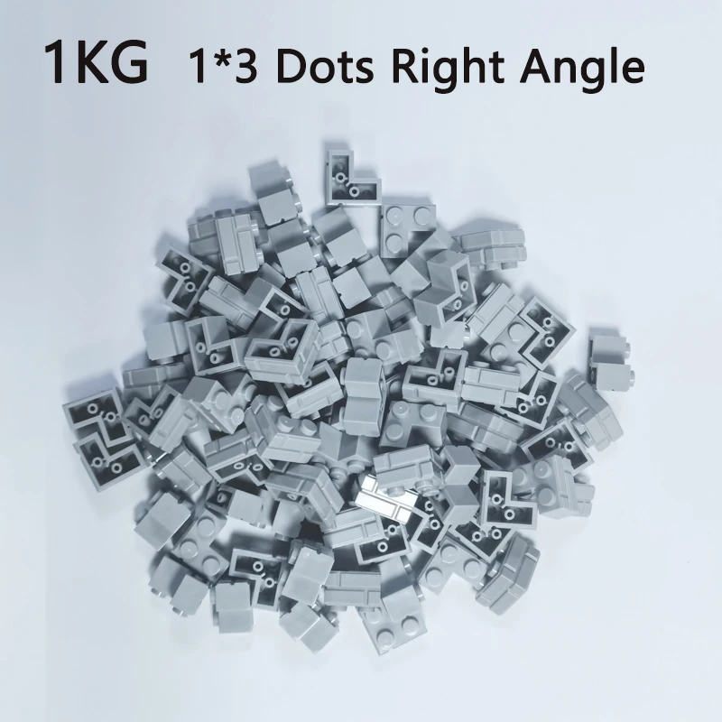 Blocs de construction MOC en briques rayées, 1KG, jouets, château de palais, figurines créatives, ville militaire, mur de maison, pièces de bricolage, jouets pour enfants