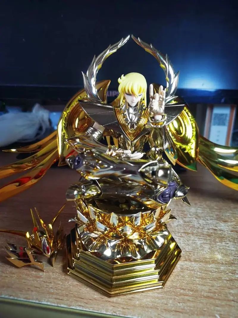 Original Bandai Saint Seiya Shaka Sog Myth Cloth Ex Virgo Model Saire Ex 2.0 Gold Soul Saint God Virgo Shaka Meta Cloth Gifts