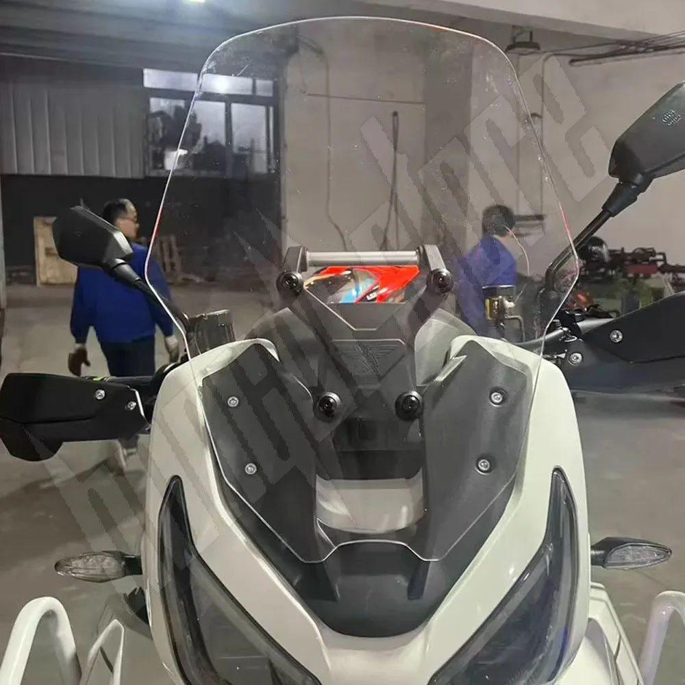 New For Morini X Cape X-Cape1200 XCape 1200 Heighten Windshield Motorcycle Windscreen Motorbike Wind Deflector Protector