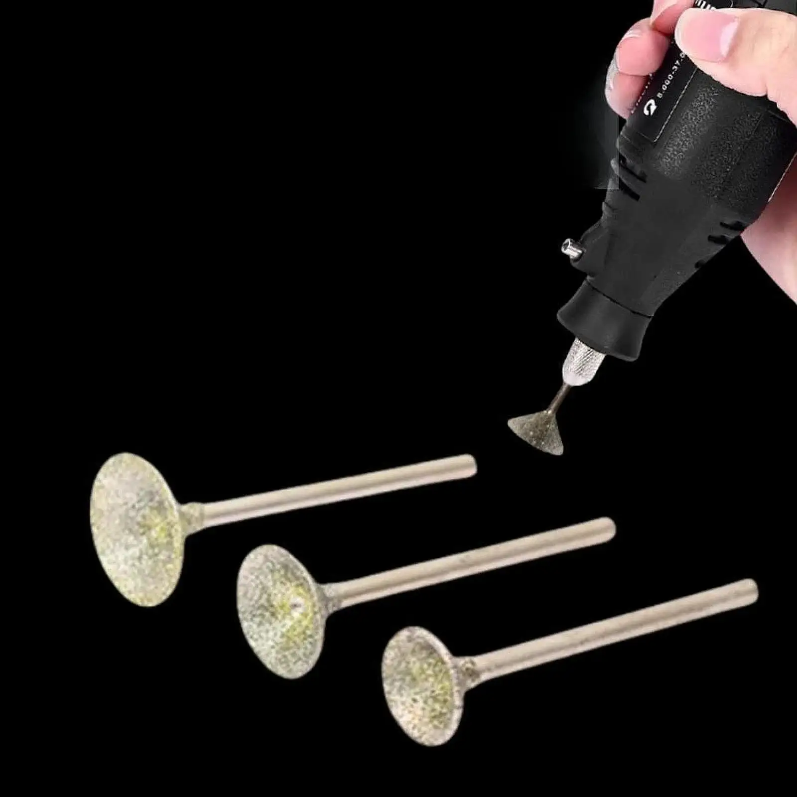 

3Pcs Replacement Tip 1.2cm 1.4cm 1.6cm Grinding Head for Pool Cue Tip Shaper