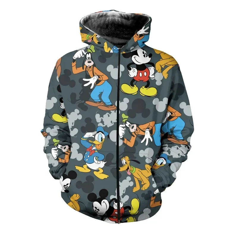 

Pattern Mickey&Friends | Disney Sweatshirt/Hoodie/Fleece Jacket | Stylist Unisex Cartoon Graphic Outfits | Clothing Men Women