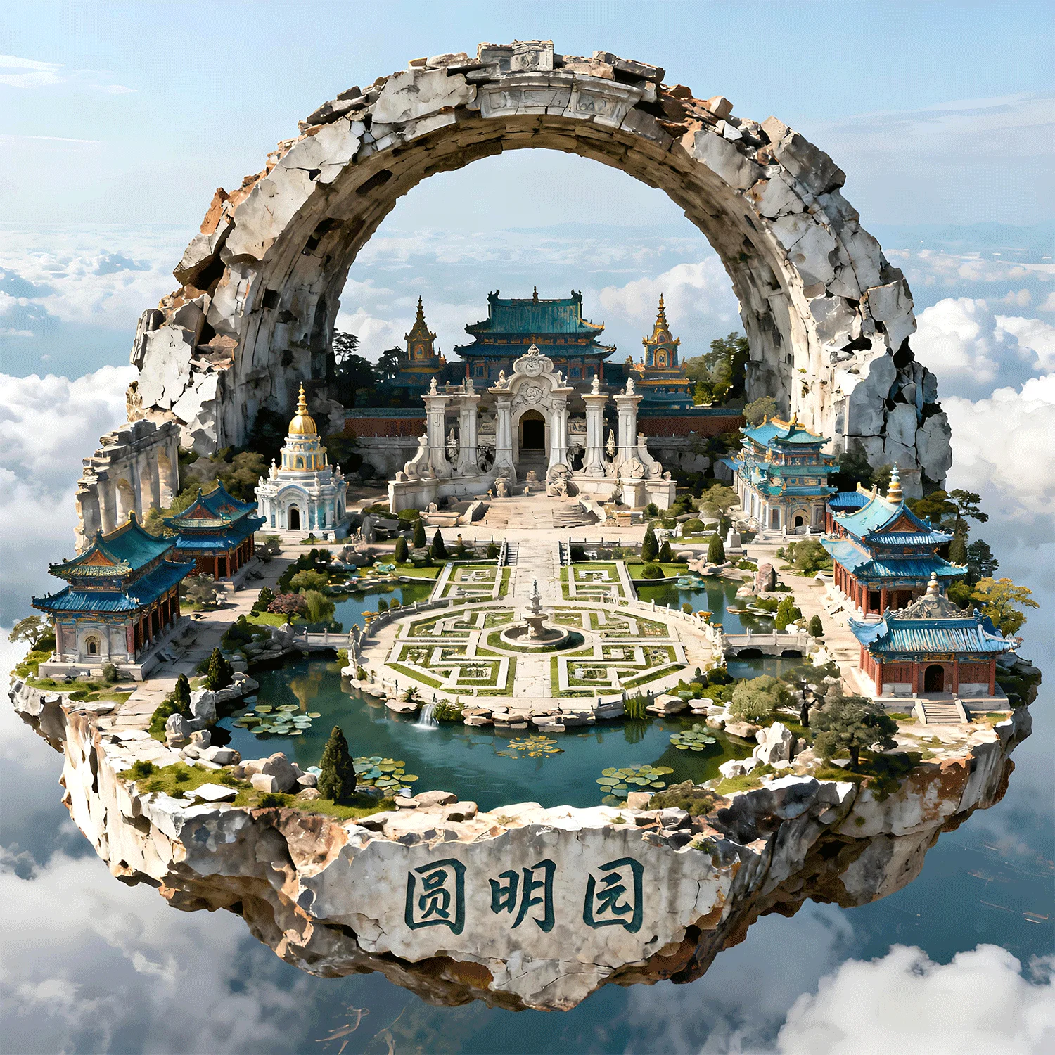 Beijing metal fridge magnets - cultural & creative souvenirs for tourist attractions
