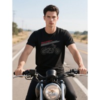 Trend Cotton T-Shirt Motorcycle Moto Hon Cb650R Cb 650 R 2025 Summer Fashion Men Oversized Tshirt Hip Hop Casual Tops T Shirt