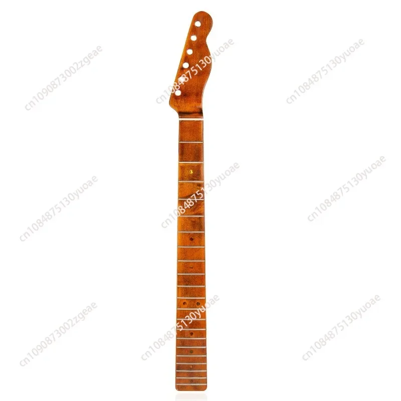 21 frets, painted bright light, with back midline, electric guitar neck, Canadian maple handle, suitable for TL Tele