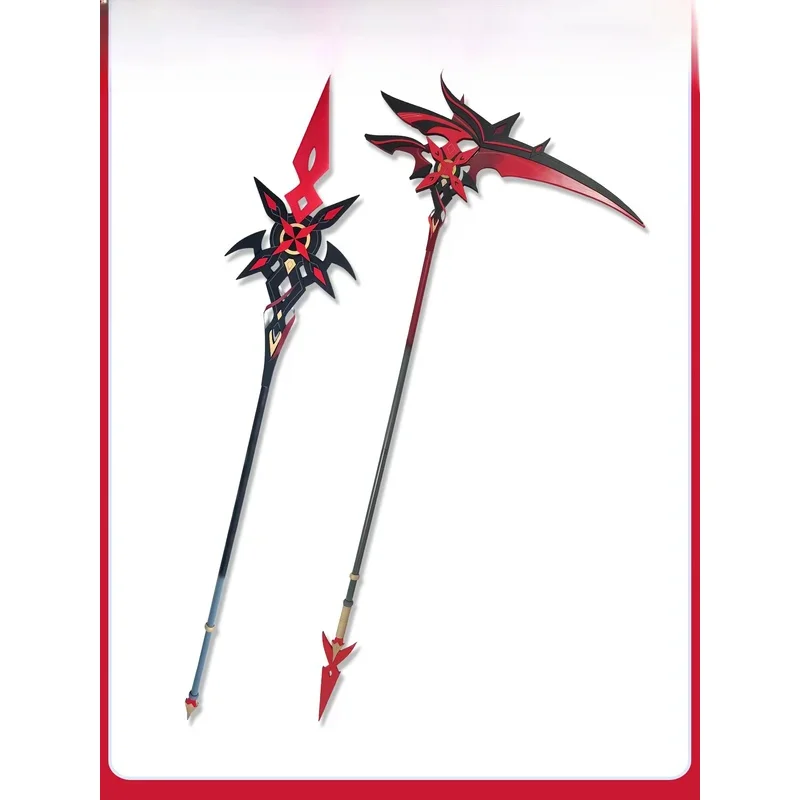 

Genin Impact Aloy Props Glowing Version Long Lance Moon ape Scythe Anime Gng Cosplay Accories ir;l5