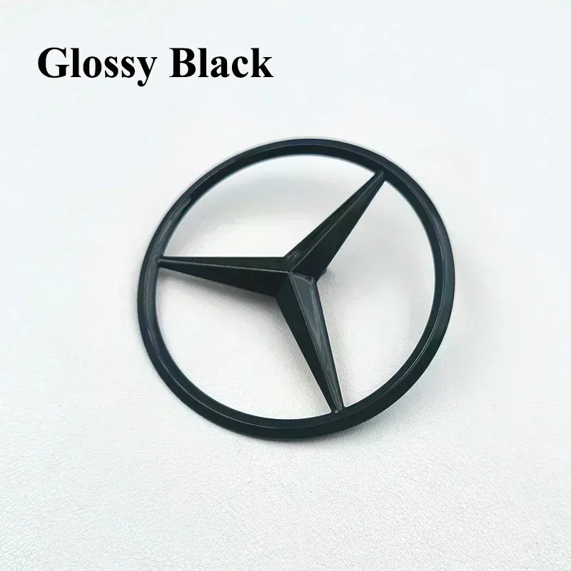 3D ABS Black Rear Trunk Star Logo Emblem for Mercedes-Benz W203 W204 W205 W212 W213 W176 W177 W222 W223 W117 W246 X156 X253 Auto view 6