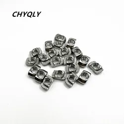 Stainless Steel T-Nuts M3/M4/M5/M6/M8 For 20/30/40 SeriesT Nut Hammer Drop In Nut Fasten Connector 2020/3030/4040 Aluminum
