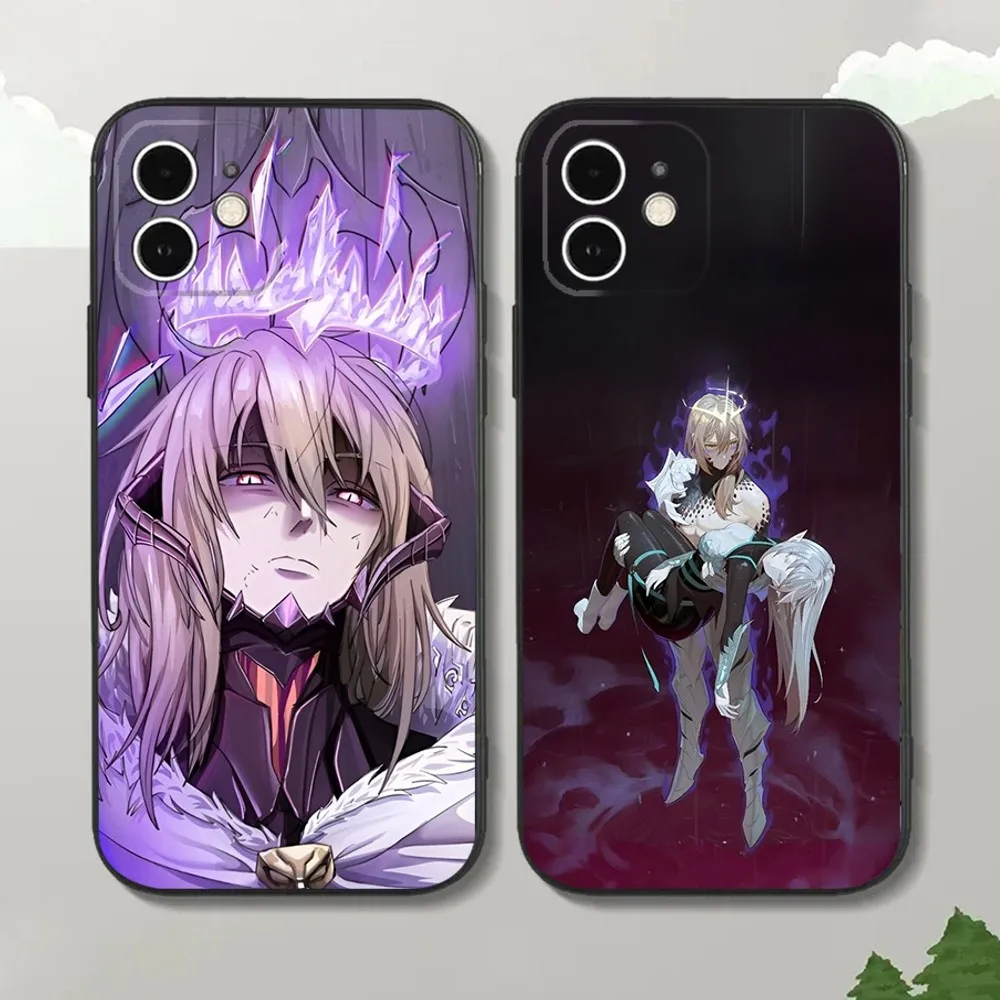 

The Beginning After The End Phone Case For iPhone16,15,14,13,12 Mini 11 Pro XR,X,XS,MAX 7,8 Plus Silicone Cover Soft Black