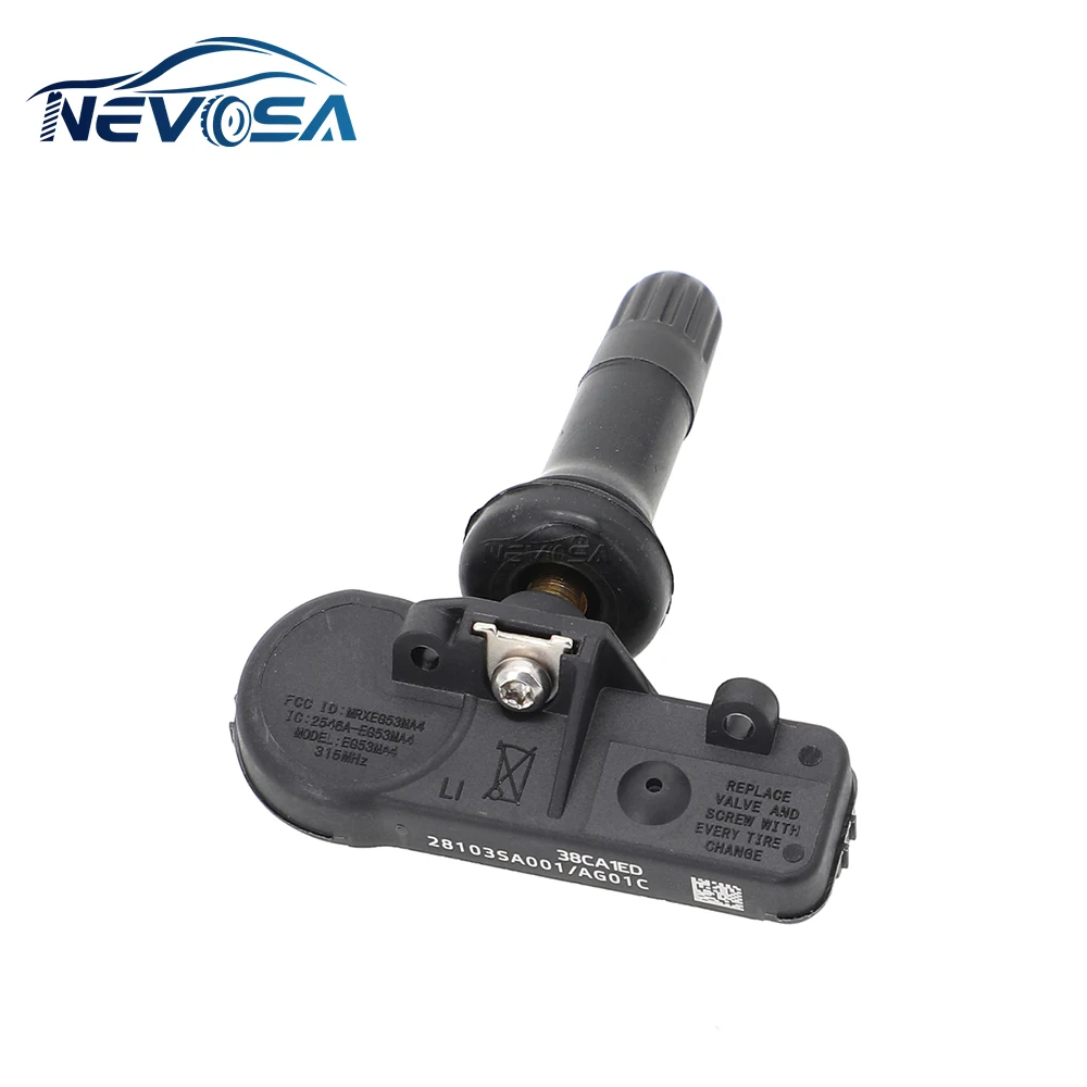 NEVOSA 28103-AG01C TPMS Tire Pressure Sensor For Subaru Forester Tribeca Outback Legacy Impreza XV Crosstrek 315MHz 28103-SA002