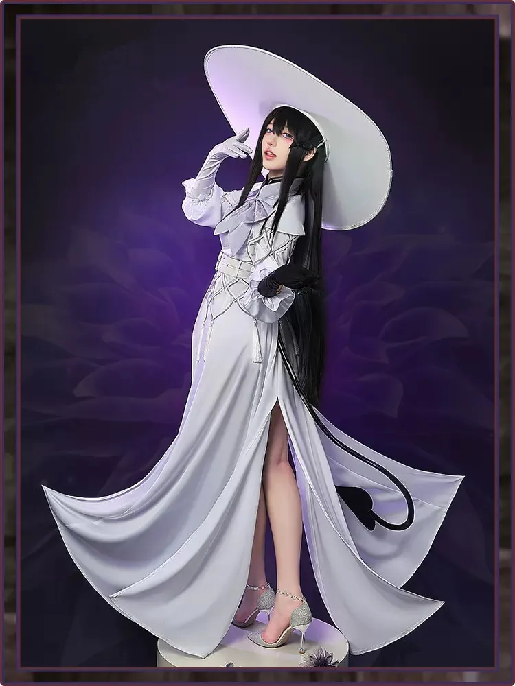 Disfraz de Cosplay de Constance para mujer, uniforme de juego de rol, traje de Carnaval de Halloween, Honkai Star Rail, Anime, blanco, 2024