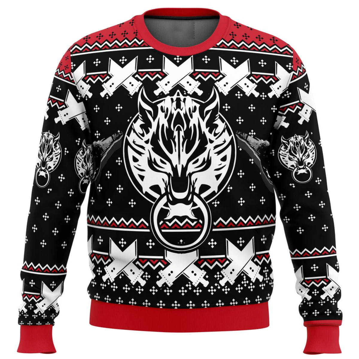 

Classic Men'S Final Fantasy Sweaters, 8 Ugly Christmas Sweaters, Santa Claus Sweaters, 3d Sweaters And Tops, Autumn And Winter C