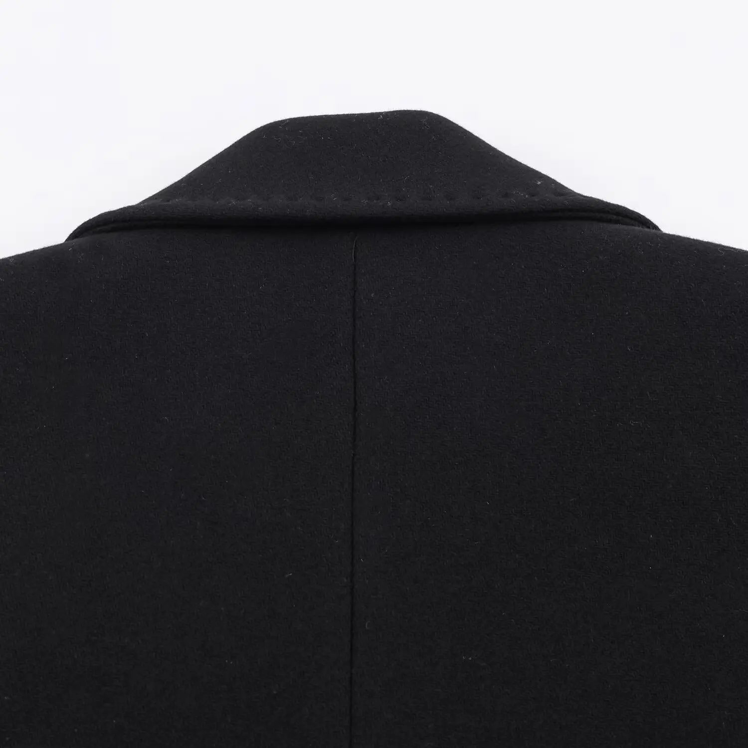 Abrigo largo de lana con cinturón y cuello vuelto para mujer, abrigos ajustados lisos elegantes para invierno, chaquetas para mujer, ropa de calle