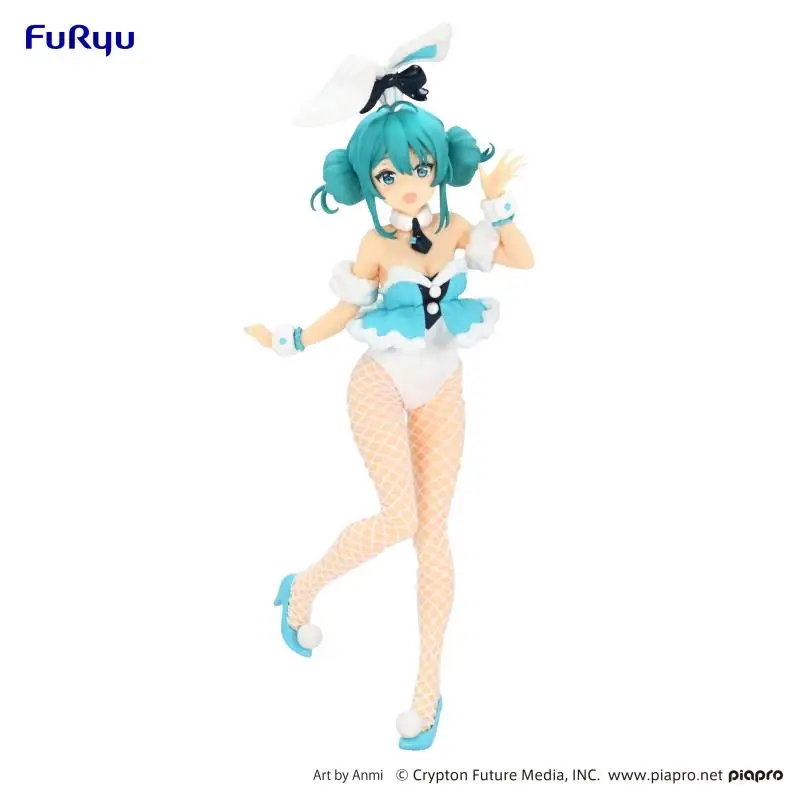 

В наличии FuRyu оригинальный VOCALOID Hatsune Miku 28 см аниме персонаж игрушка Коллекция фигурок модель орнамент Рождественский подарок на день рождения