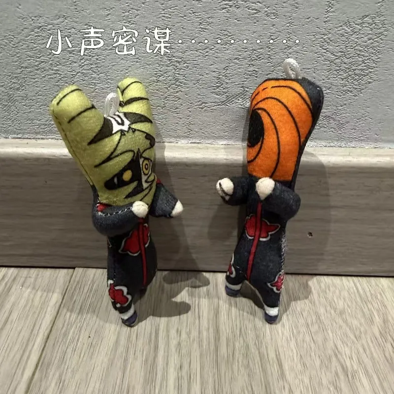 Naruto Mini Abstract Twisted Toy Pendant Funny Naruto Uzumaki DIY Figure Puppet Itachi Uchiha Plush Doll Kakashi Hatake Q Toy - view 5