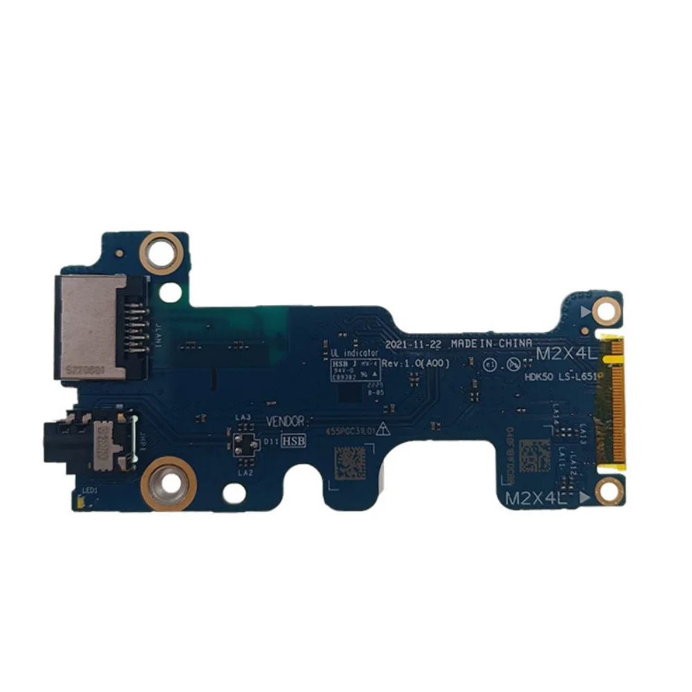 For Dell game box G16 7620 G15 5520 G15 5521 HDK50 audio version, sound card small board network interface card small board LS-L