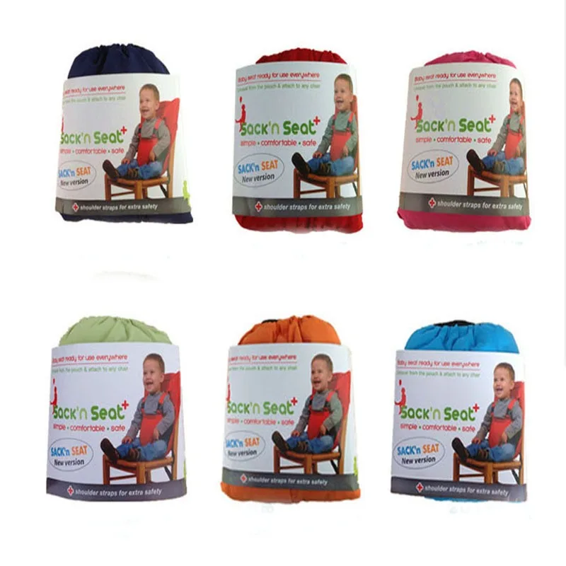 Foldable Washable Chair Harness Portable Feeding Seat Cover For Standard Dining Chair Indoor Home Meal And Outdoor Trip Use view 6