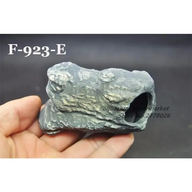 MF CICHLID STONE Ceramic Aquarium Rock Cave decor for Aquarium Fish Tank