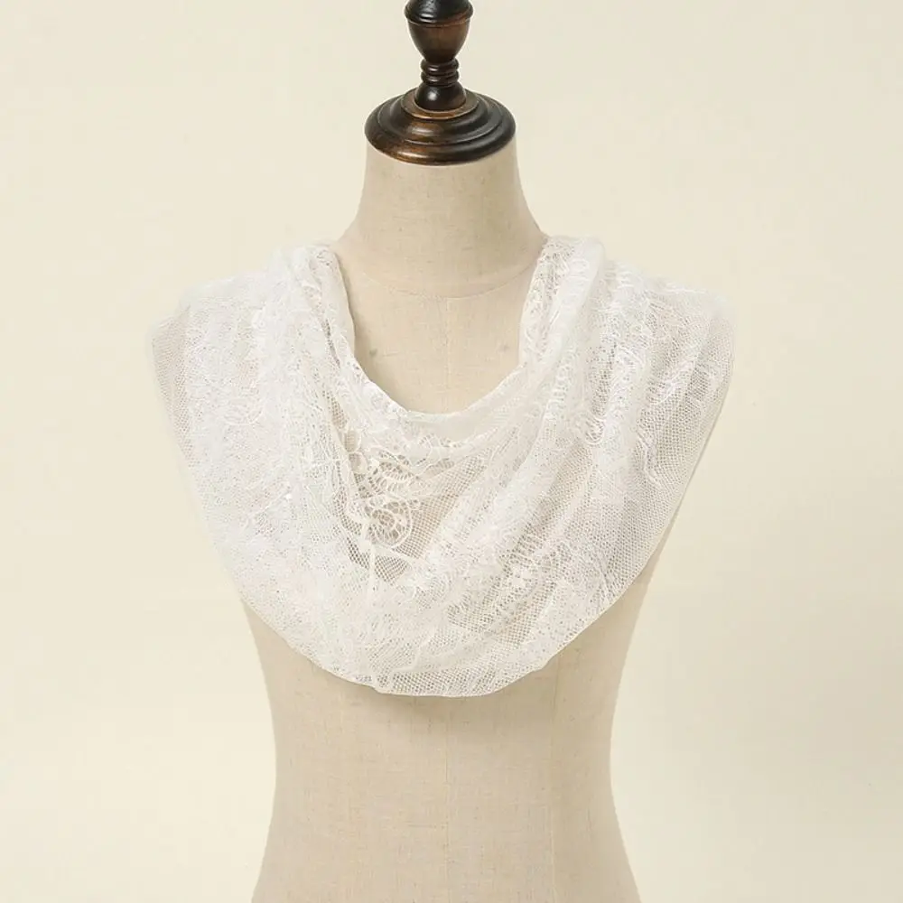 Vintage Black White Lace Veil Spanish Style Elegant Bride Mantilla Wedding Latin Mass Head Covering Headdress image 4