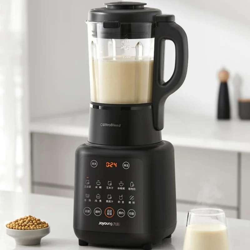 Настенная машина для производства соевого молока объемом 1,75 л для домашнего использования, полностью автоматическая, с низким уровнем шума, идеально подходит для любителей соевого молока, 220 В