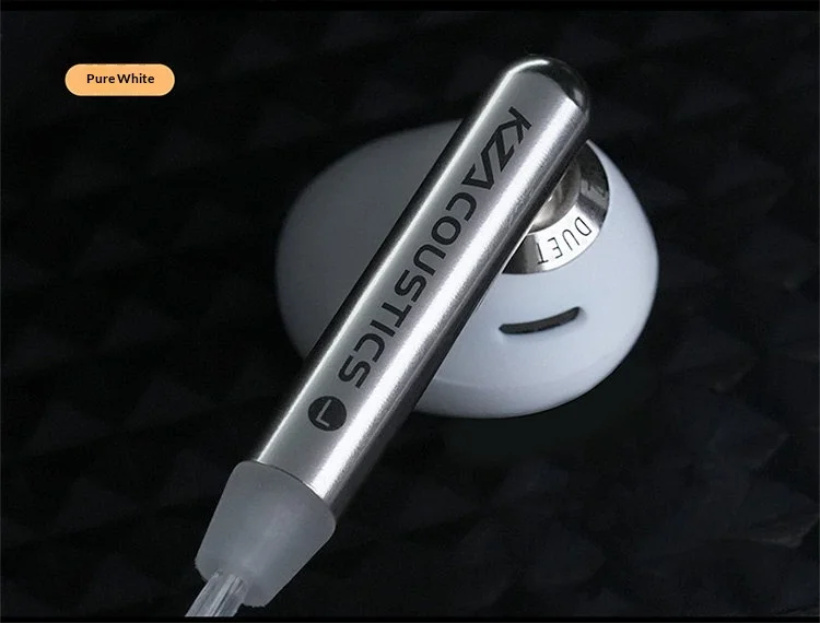 KZ KZ Duet Ohrhörer Hifi Bass Earbud Quad Core Dual Dynamic Driver HD Dual Mic Abnehmbares Kabelgebundenes Headset für Musik und Gaming – Detail 16