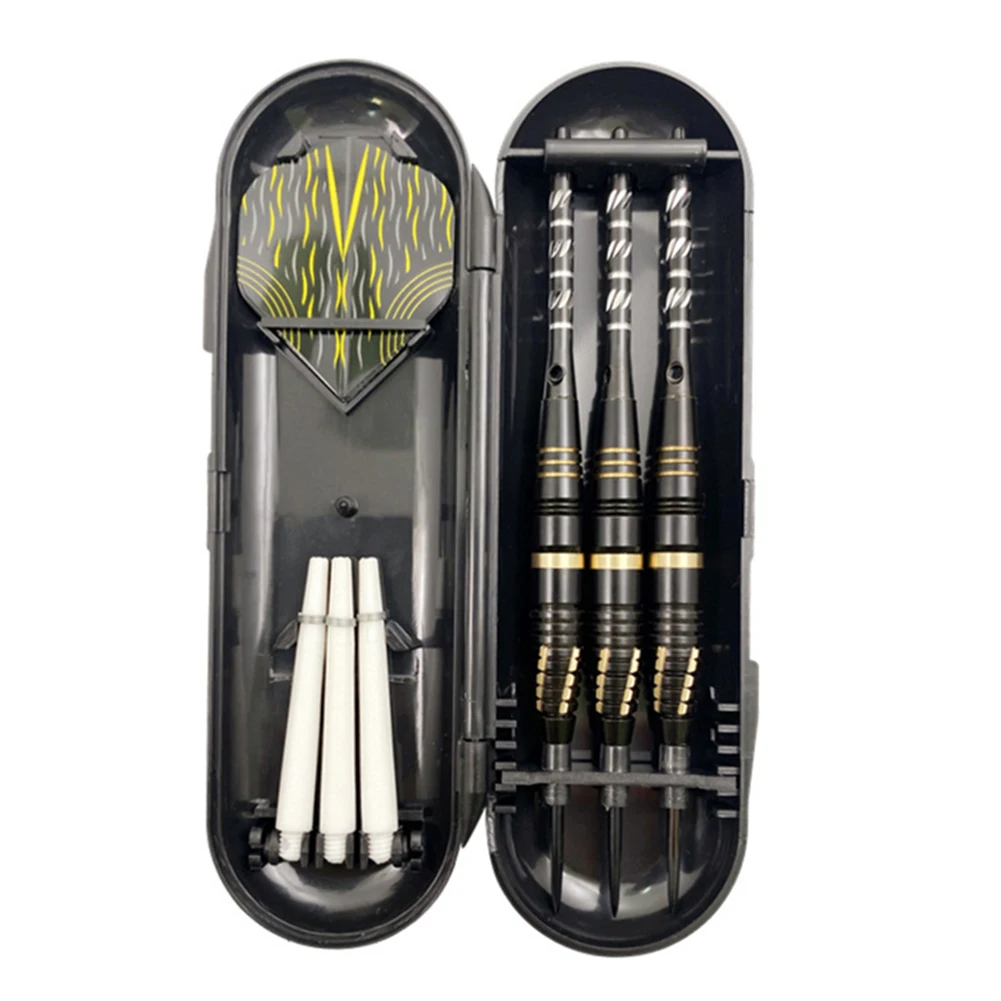 

3pcs/Set Needle Tip Darts Lightweight Dart Flights Shafts Portable Replaceable with Storage Case for Fitness Equipmen