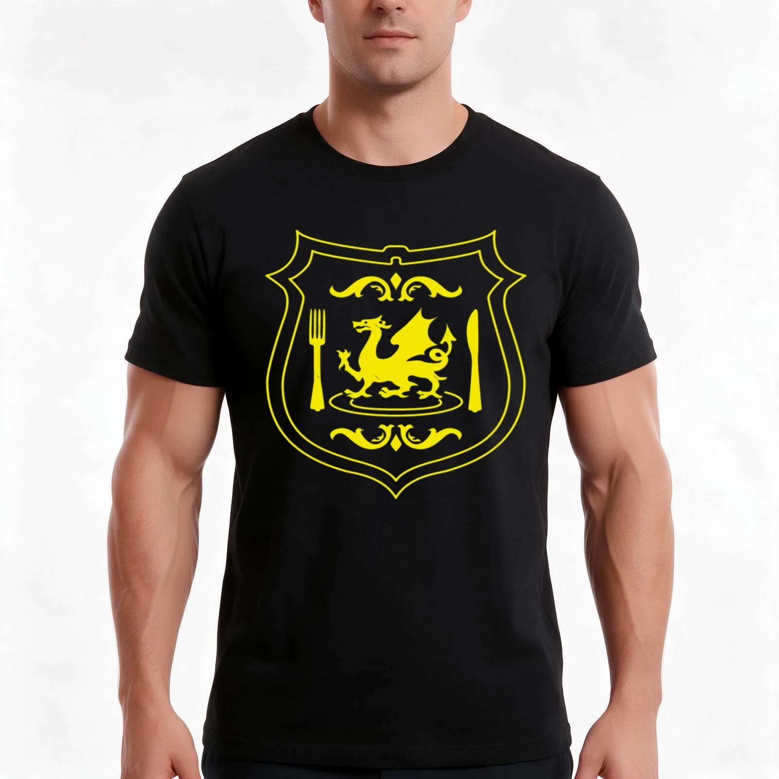 Dungeon Meshi T-Shirt, Summer Casual Cotton Tee, Oversized Streetwear Tops, Vintage Graphic Print, Loose Fit Short Sleeve