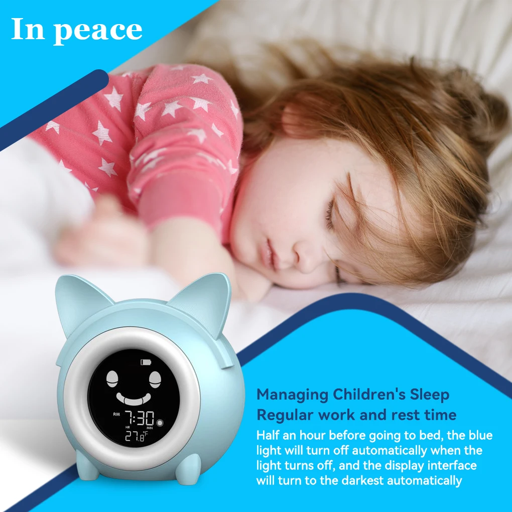 Time Clock Desk Timer Home Supplies Cute Looking Cat-shaped Multifunctional