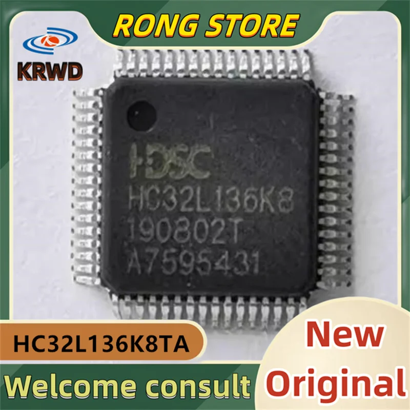 20 buah HC32L136K8TA-LQ64 asli baru LQFP64