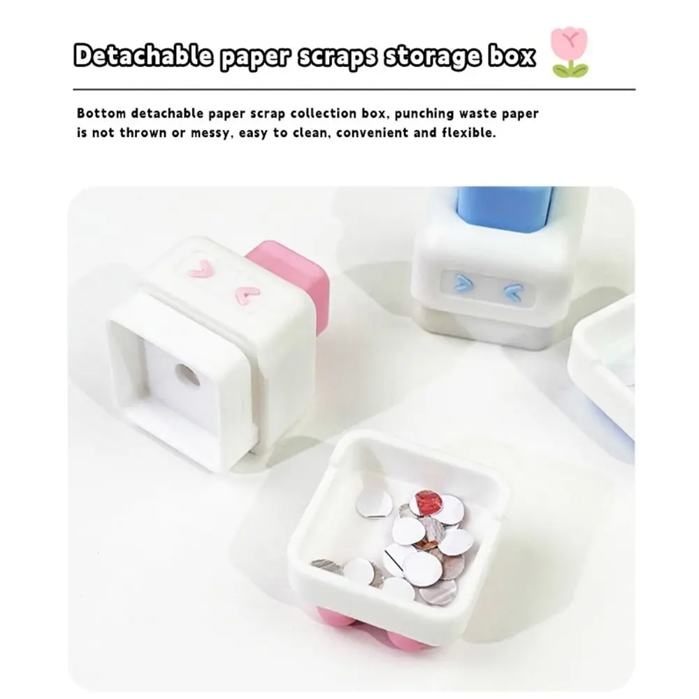 New Mini Single Hole Puncher Single Hole Labor-saving Design Round Hole Punching Machine Circular Embosser Gift