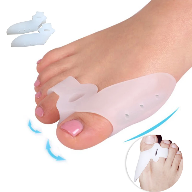 Bunion Corrector Big Toe Separator Silicone Toe Corrector Valgus for Toe Finger Separator Corrector Bone Thumb Straightener