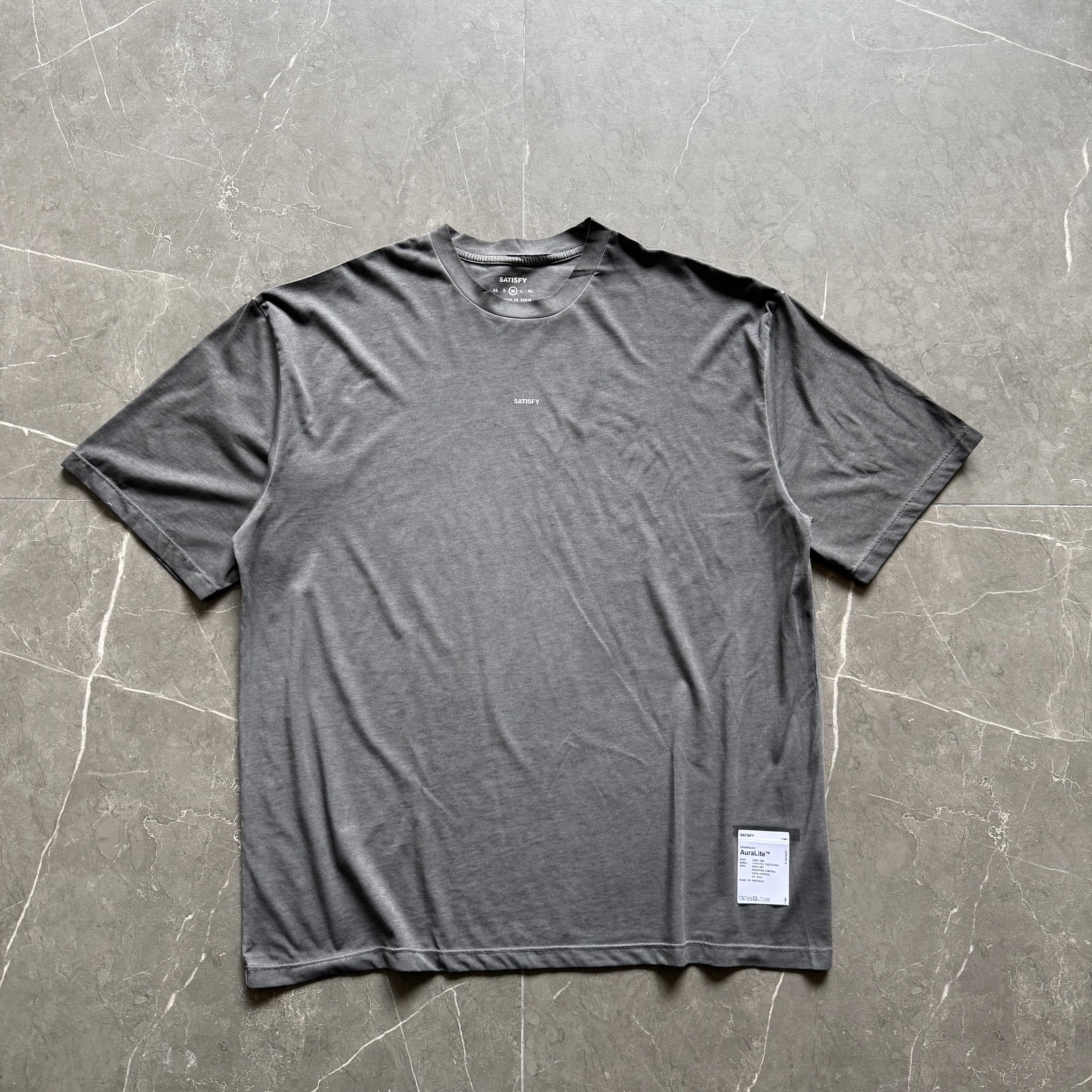 2026 Satisfy Running Batik Minimalist Long Sleeve T-Shirt Lightweight Vintage Sun Protection Functional Top